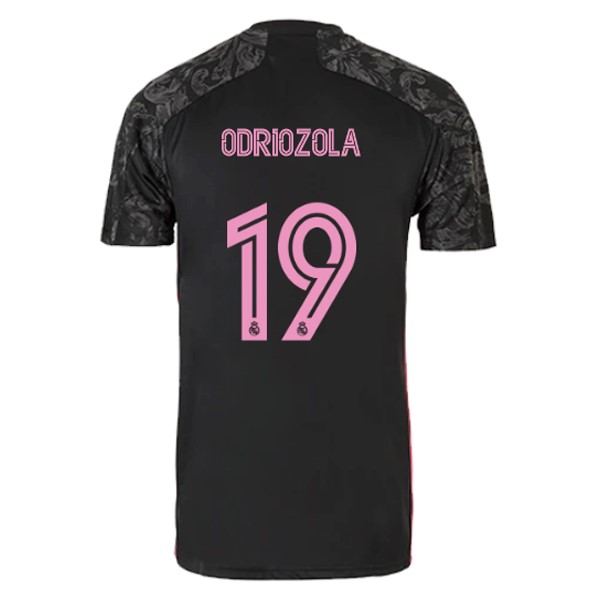 Maglia Real Madrid Third NO.19 Odriozola 20/21 Nero